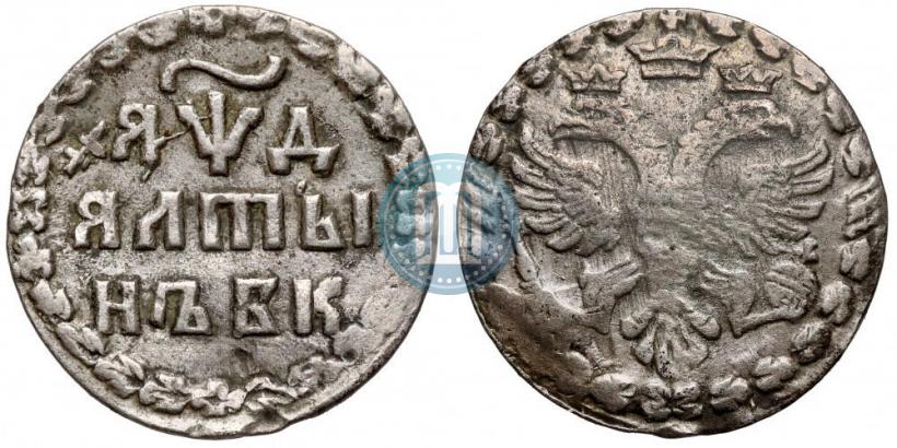 Фото Алтын 1704 года БК 