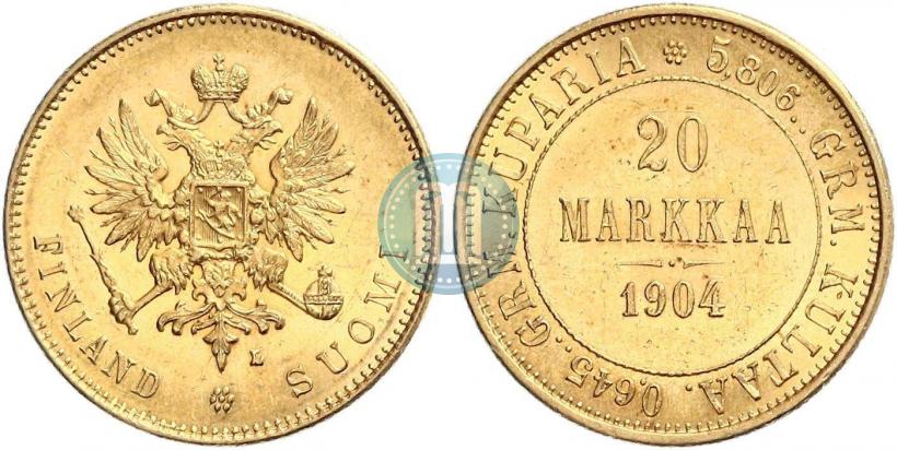 Фото 20 марок 1904 года L 