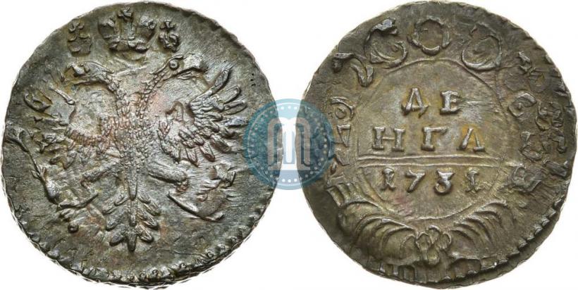 Фото Денга 1731 года  