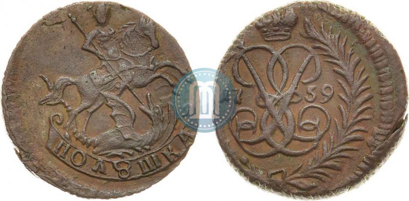 Picture Polushka 1759 year  