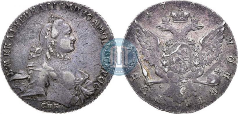 Picture 1 rouble 1764 year СПБ-ЯI 