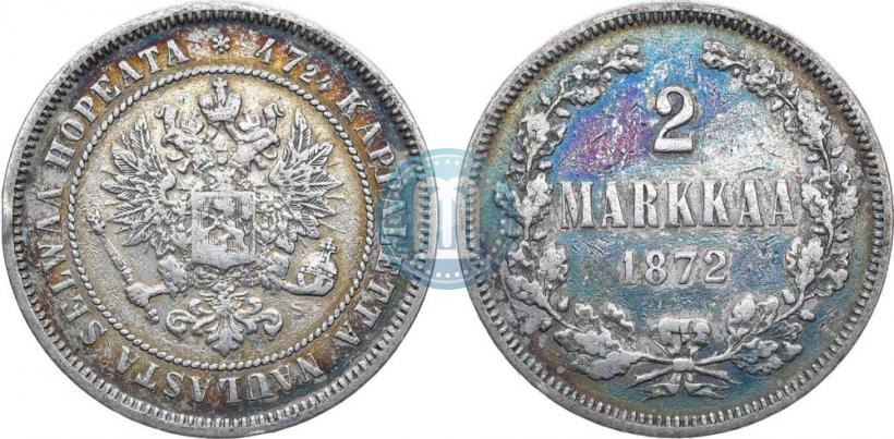 Фото 2 марки 1872 года S 