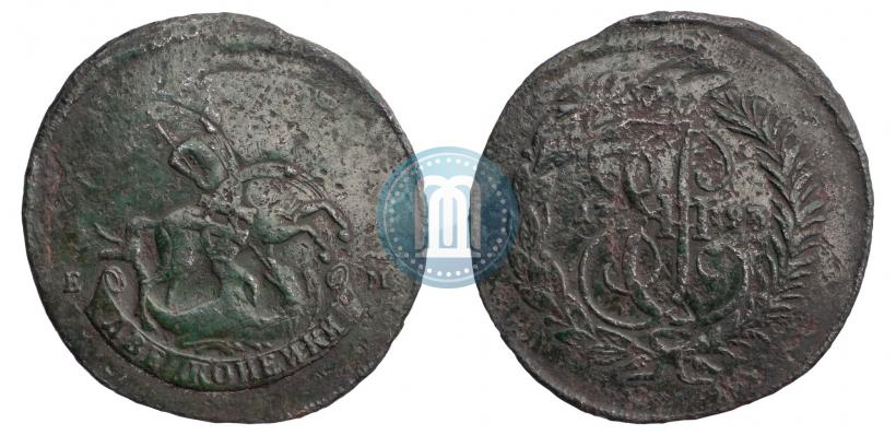 Фото 2 копейки 1793 года ЕМ "Павловский перечекан"
