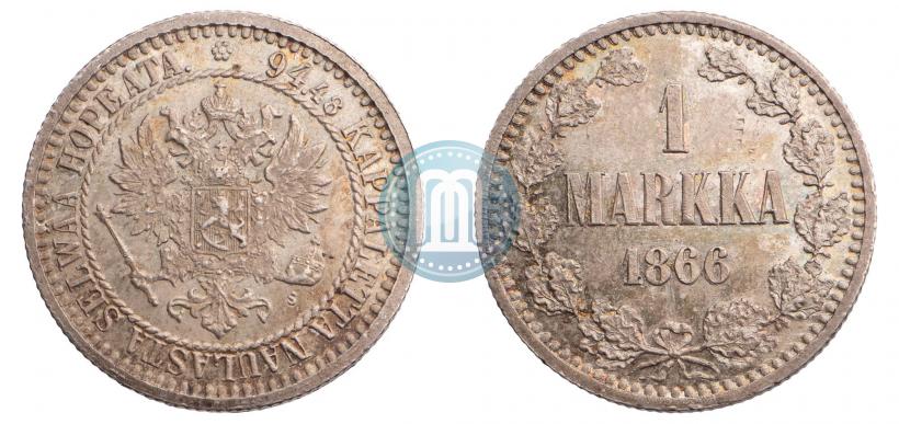 Фото 1 марка 1866 года S 