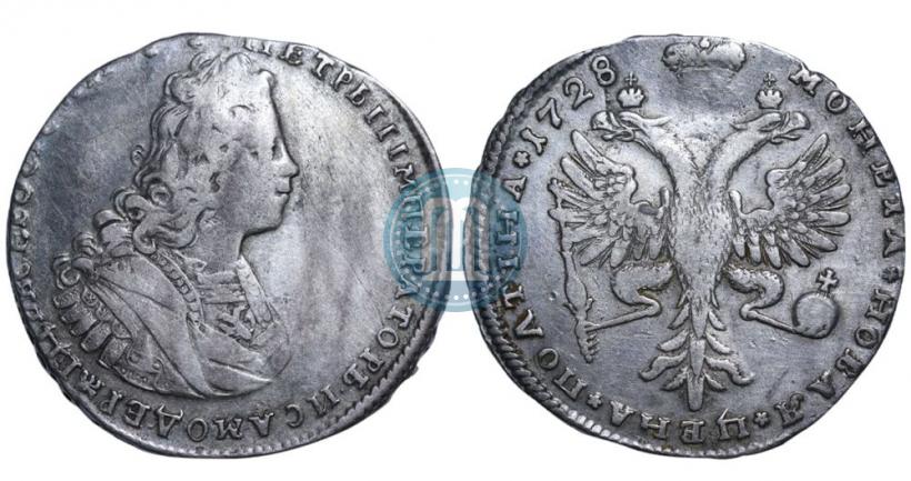 Picture Poltina 1728 year  
