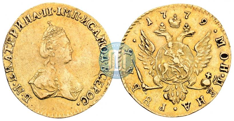 Picture 1 rouble 1779 year  