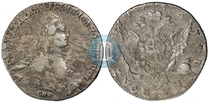 Picture Poltina 1765 year СПБ-ЯI 