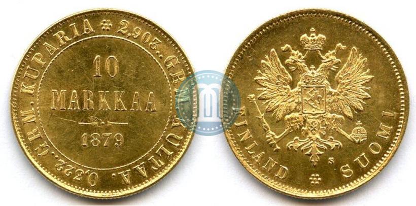 Picture 10 markkaa 1879 year S 