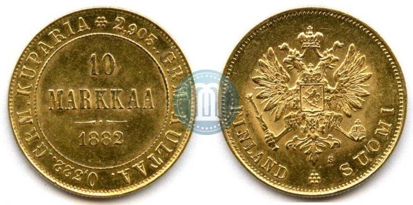 Picture 10 markkaa 1882 year S 
