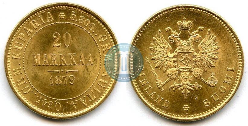Фото 20 марок 1879 года S 
