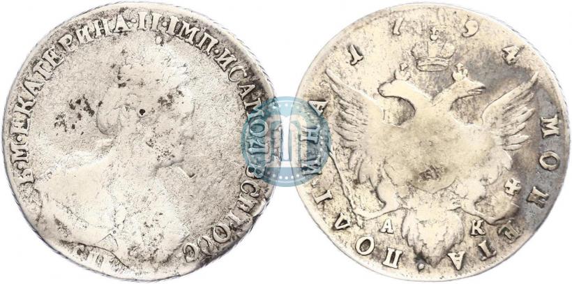Picture Poltina 1794 year СПБ-АК 