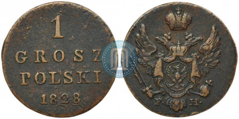 Picture 1 grosz 1828 year FH 
