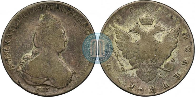 Picture 1 rouble 1796 year СПБ-IC 