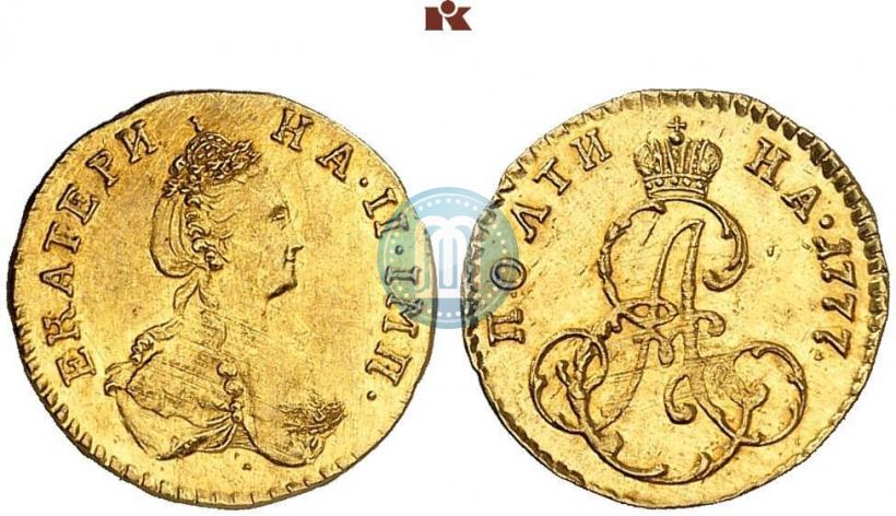 Фото Полтина 1777 года  