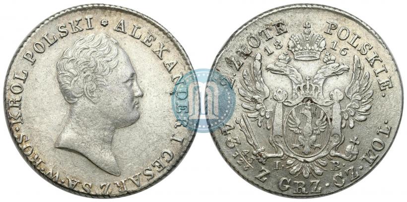 Picture 2 złote 1816 year IB 