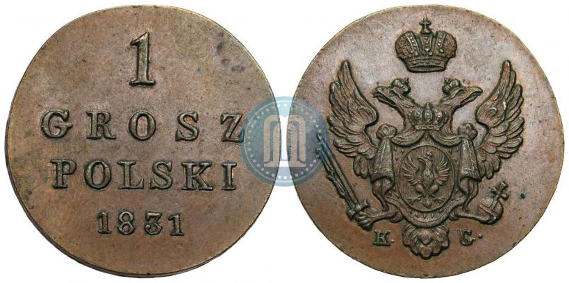 Picture 1 grosz 1831 year KG 