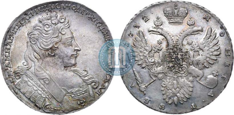 Picture 1 rouble 1732 year  