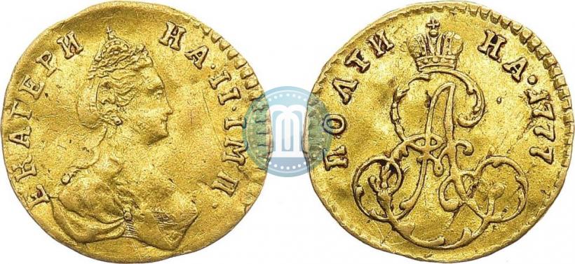 Фото Полтина 1777 года  