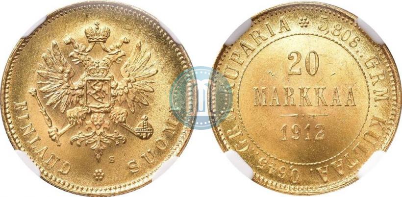 Picture 20 markkaa 1912 year S 