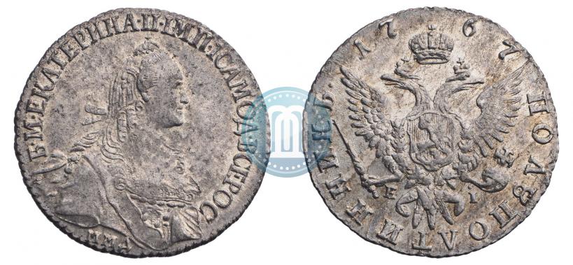 Фото Полуполтинник 1767 года ММД-EI 