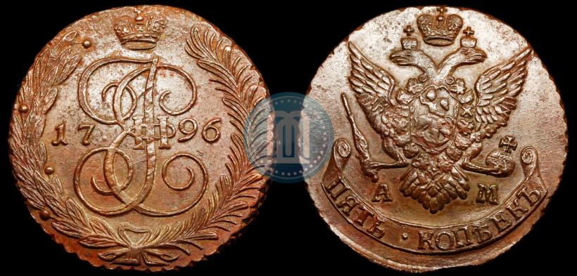 Picture Polushka 1781 year КМ 