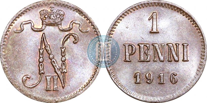 Picture 1 penni 1916 year  