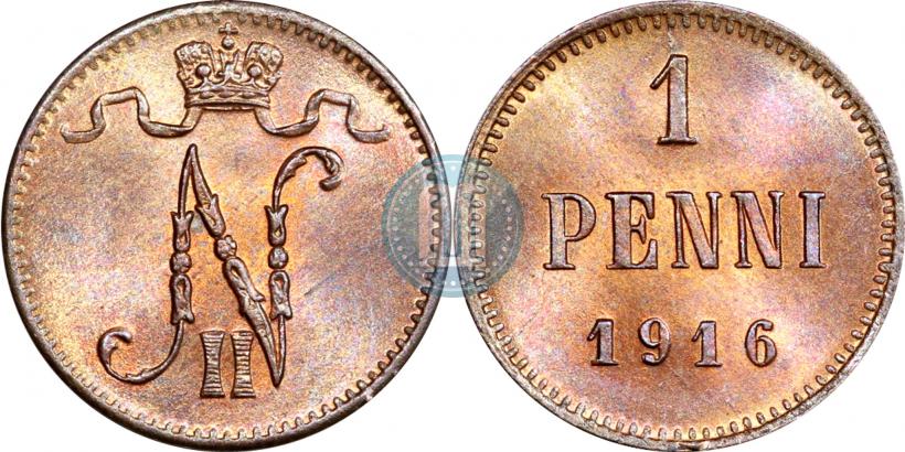 Picture 1 penni 1916 year  