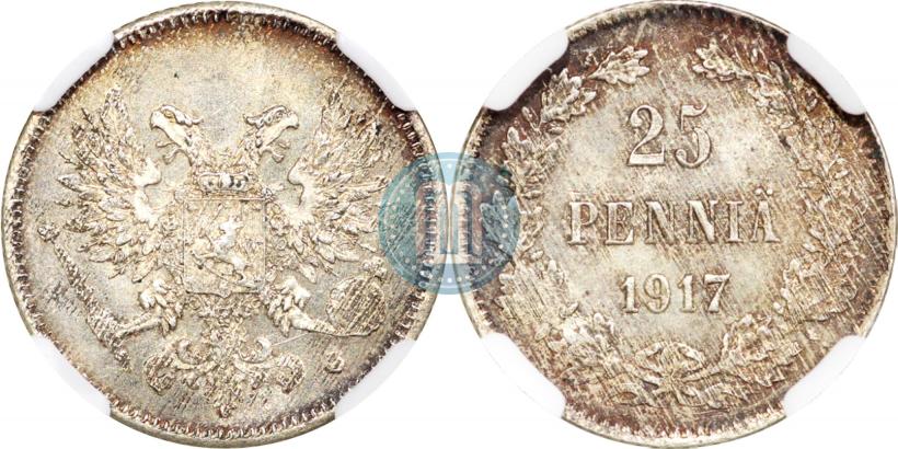 Фото 25 пенни 1917 года S 