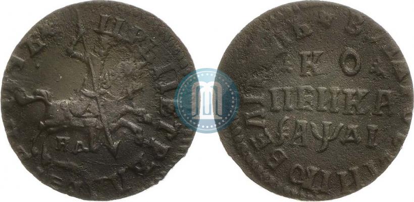 Фото 1 копейка 1714 года НД 