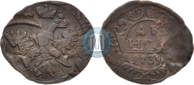 Фото Денга 1739 года  