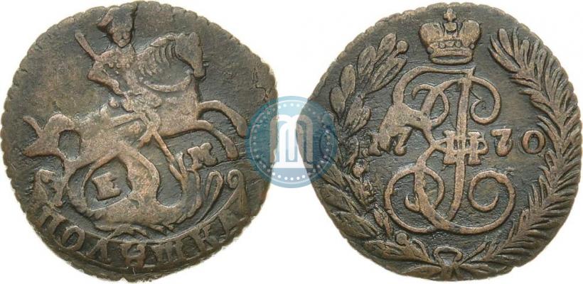 Фото Полушка 1770 года ЕМ 