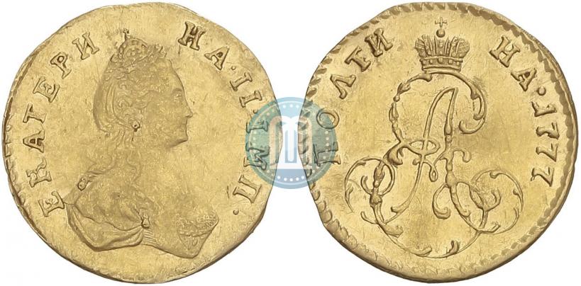 Фото Полтина 1777 года  
