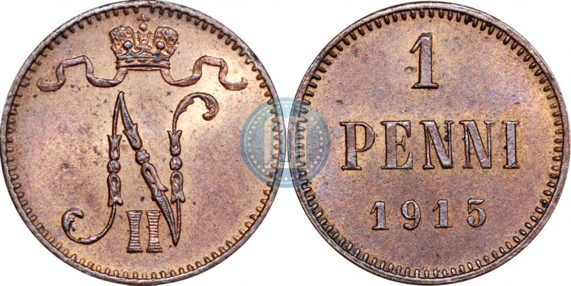 Picture 1 penni 1915 year  