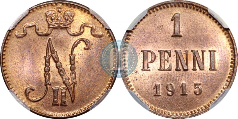 Picture 1 penni 1915 year  