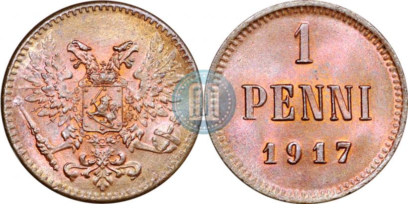 Picture 1 penni 1917 year  