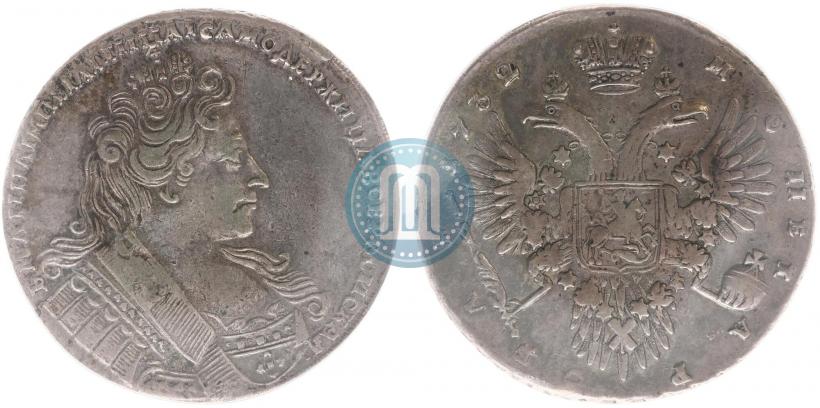 Picture 1 rouble 1732 year  