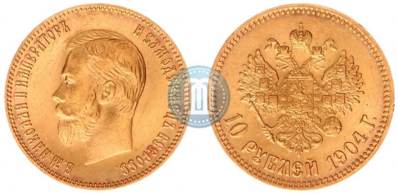 Picture 10 roubles 1904 year (АР) 
