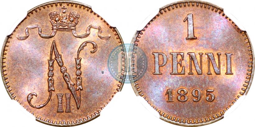 Picture 1 penni 1895 year  