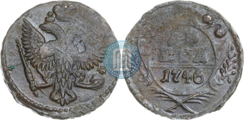 Фото Денга 1746 года  
