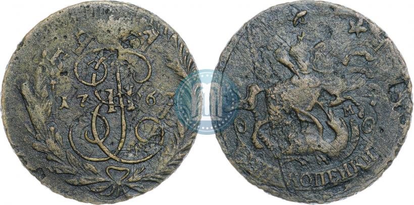 Picture 2 kopecks 1763 year ММ 