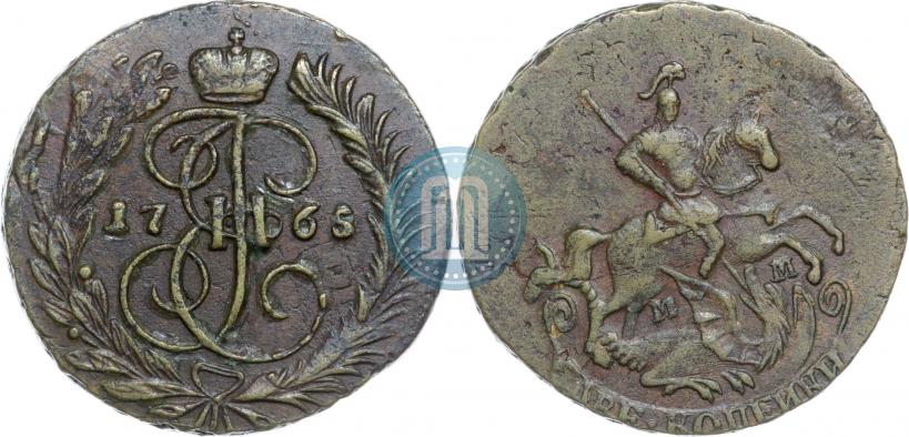 Picture 2 kopecks 1765 year ММ 