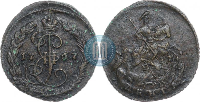 Фото Денга 1767 года ЕМ 