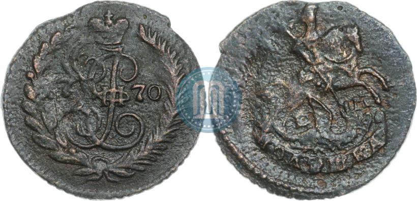 Фото Полушка 1770 года ЕМ 