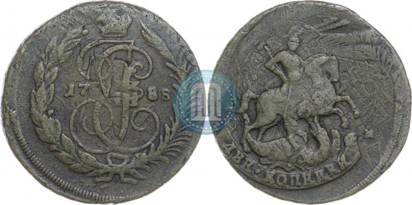 Picture 2 kopecks 1788 year СПМ 