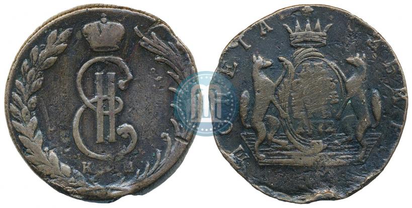 Picture 10 kopecks 1772 year КМ 