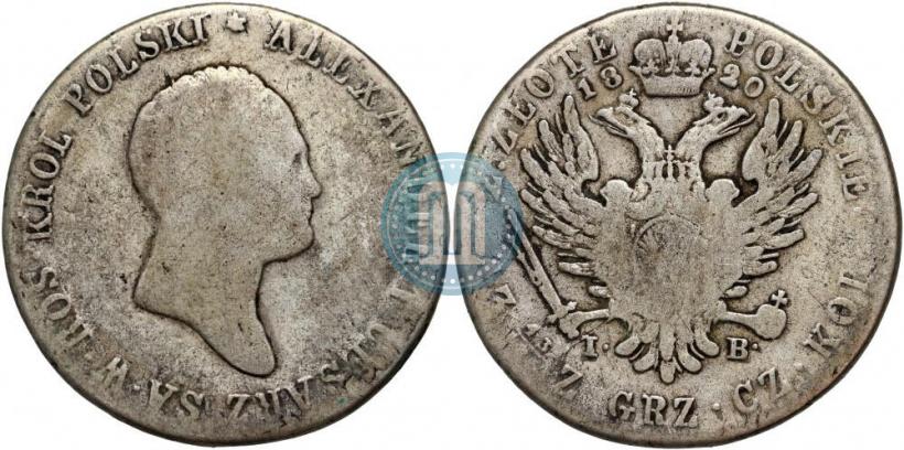 Picture 2 złote 1820 year IB 