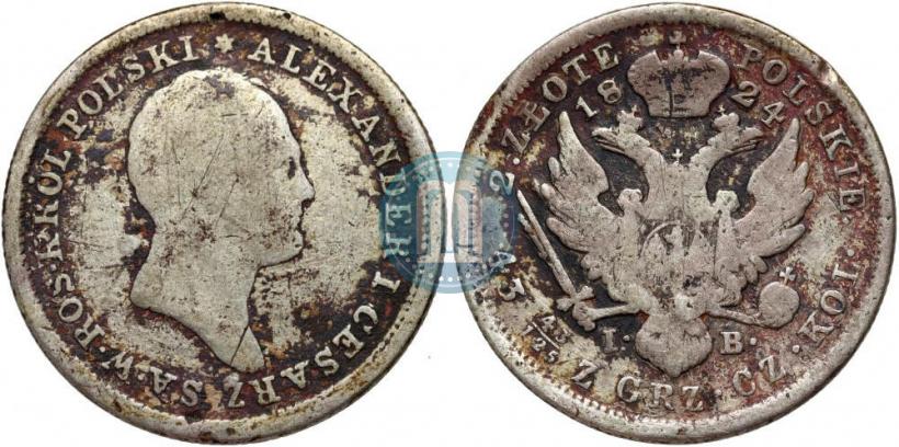 Picture 2 złote 1824 year IB 