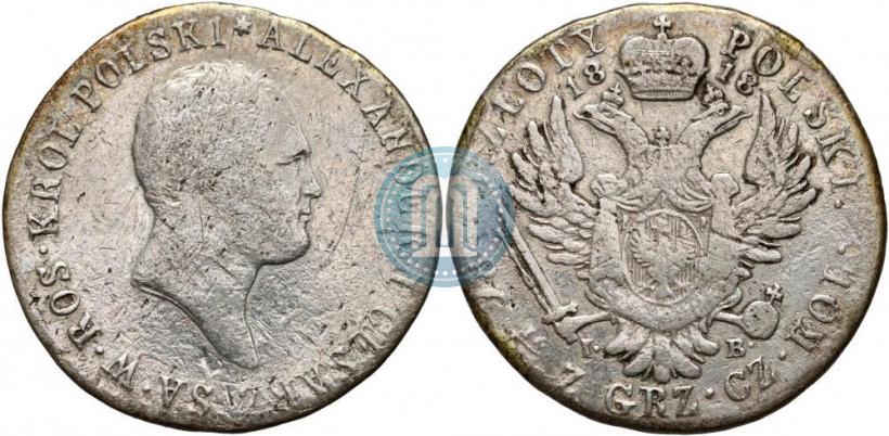 Picture 1 złoty 1818 year IB 