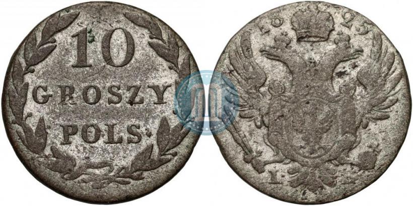 Picture 10 groszy 1825 year IB 