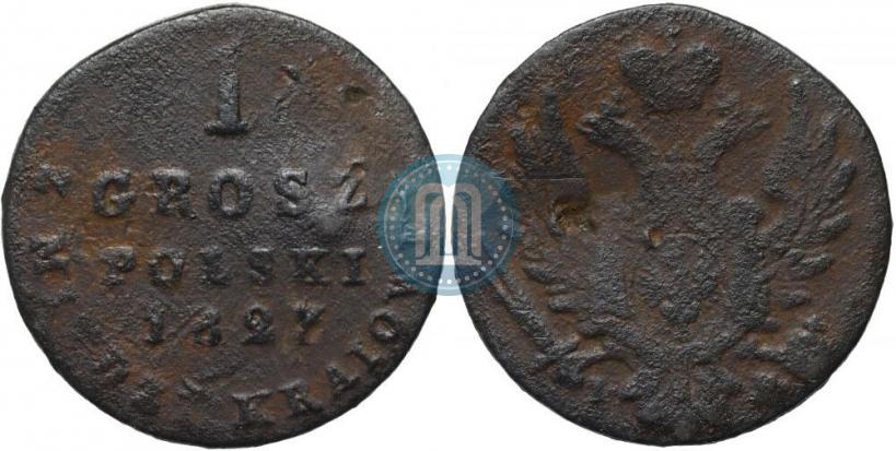 Фото 1 грош 1823 года IB 